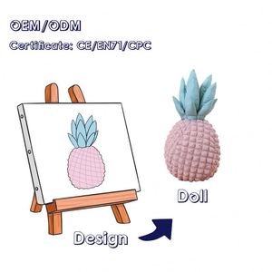 Custom Plush <b>Stuffed</b> <b>Soft</b> Animal-shaped <b>Toys</b> with PP Cotton Filling Customizable Size & Logo OEM/ODM Accepted - Product Image 6