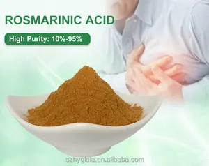 Rosmarinic Acid Rosemary Leaf Extract Powder Natural Extract From Plant Gmo Free For Acid Powder Food Grade