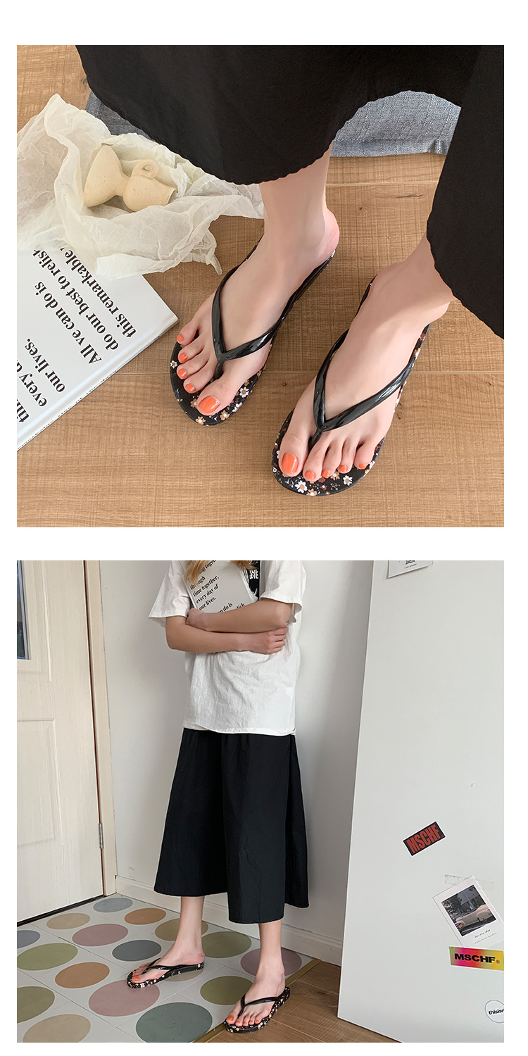 Custom Logo Girls Beach Flip Flop Non-slip Women Slippers Summer Flip Flops