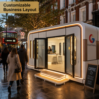 Maison mobile miniature Apple Cabin personnalisable, norme australienne, préfabriquée, pour une vie autonome ou une location d'hébergement.