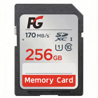 Carte SD 256 Go Classe 10 V30 Grande Capacité Qualité Industrielle Vente Directe Usine pour Appareil Photo/GPS/Téléphone