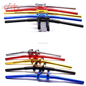 Guidon de moto et BMX universel Durable de haute qualité petit robinet de singe en alliage d'aluminium modifié conception de vélo de montagne - Product Image 1