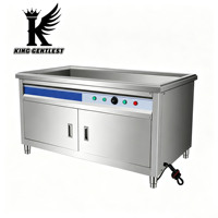 Lave-vaisselle ultrasonique commercial standard, machine à laver la vaisselle ultrasonique pour la cuisine, pour les restaurants, les hôtels et la restauration