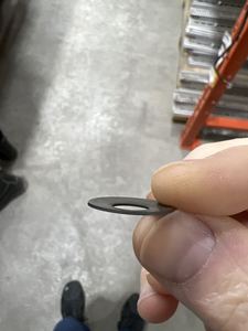 M8x18x0.7mm din2093 din6796 belleville mùa xuân máy giặt 50crva thép carbon đĩa mùa xuân hình nón hình máy giặt - Product Image 3