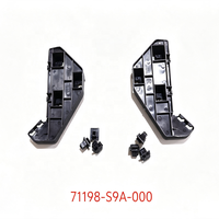Suku Cadang Mobil Penyangga Bumper Depan 71193-S9A-000 71198-S9A-000 Braket Penahan Bumper Depan untuk Honda CR-V 2002-2006