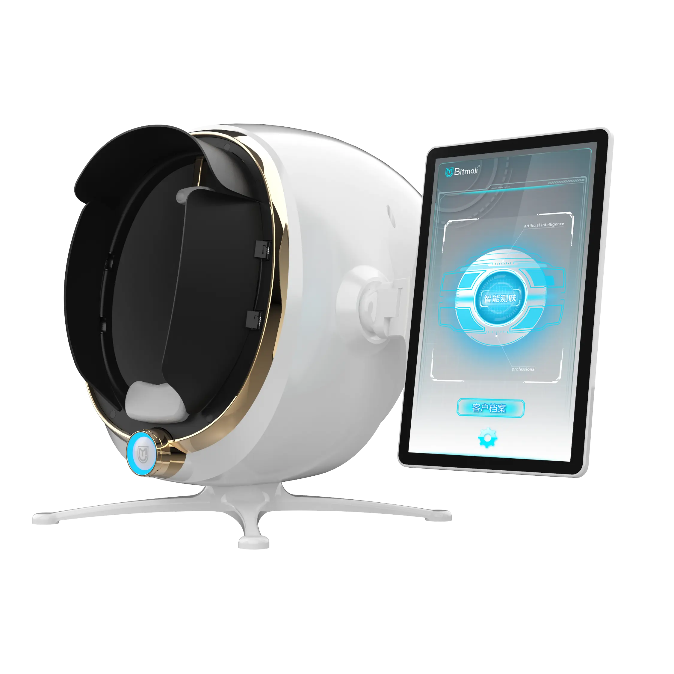 Горячая Распродажа, волшебное зеркало, 3d устройство для анализа кожи, анализатор кожи лица с сенсорным экраном, 3D камера, умный аппарат для анализа кожи
