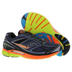 Chaussures de course Saucony Progrid Guide 7, tige en mesh, semelle intermédiaire en EVA, gris multicolore, unisexe - Product Image 4