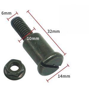 Piezas de Modificación para Motocicletas y Bicicletas Eléctricas - Tornillos de Fijación para Manillar, Tornillos de Ajuste para Embrague y Bocina, y Tornillos Universales Tipo Cuerno de Buey - Product Image 4