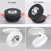 Led Down Light Pliable Encastré Plafonnier Spot 360 Degrés Rotation Led Lampe Cuisine Chambre Salon Éclairage Intérieur