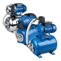 Pompa Air Kompak 24-50L Kombinasi Tangki Tekan Pompa Booster Jet Rumah Tangga Pompa Self-Priming Pompa Otomatis