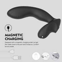 WINYI WY0785 RALF II Fernbedienungs-Prostata-Stimulator für Männer Multi-Tapping Vibrierender Analplug Silikon Wasserdichtes Sexspielzeug