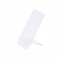 Tableau d'affichage transparent en acrylique pour bureau, mini tableau d'affichage effaçable pour la maison, tableau blanc portable pour graffitis