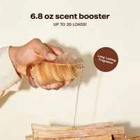Parfum pour linge longue durée, rehausseur de parfum liquide pour vêtements, huile parfumée naturelle Ambre Bois de Santal, parfum liquide pour le linge