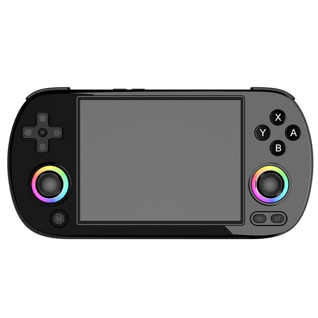 ANBERNIC RG40XX H Handheld Game Console 4'' Screen Linux System Joystick RGB Lighting Effect RG40XXH Video Player Trimui Console