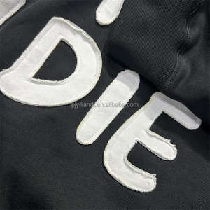 Mode en gros coton soie maille pile boucle sueur grand filet d'araignée et mignon fantômes sweat à capuche hommes impression numérique sweats à capuche - Product Image 4