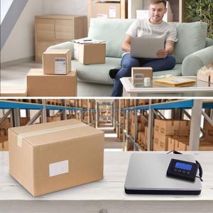 180Kg/50g Digital <b>Large</b> Capacity Weighing Platform Scales for Postal Industrial Commercial Shop Kitchen Letter Parcels Postal - Product Image 6