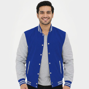 OEM Custom Bomber Letterman <b>Baseball</b> Embroidered Varsity <b>Jacket</b> Comfortable Vintage CollegeBaseballjacket <b>for</b> <b>men</b> - Product Image 1