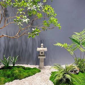 Kuda buatan mabuk kayu buatan tanaman hijau dalam dan luar ruangan tangga sudut lanskap dekorasi biometrik tanaman - Product Image 2