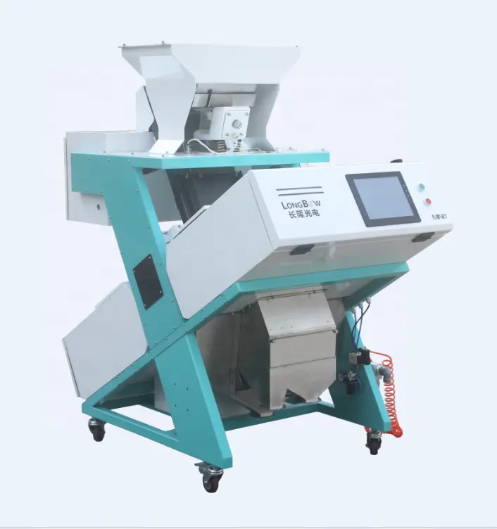 Hot sell rice color sorter machine for myanmar rice mill, plastic flake color sorter,quinoa color sorter machine