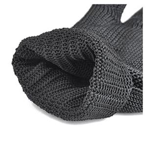 Gants en fil d'acier résistants aux coupures, directement de l'usine, résistants à la déchirure, épaisseur 7 oz, longueur 26 cm, pour travaux lourds - Product Image 2