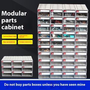 Greenside ชุดกล่องเก็บของแบบลิ้นชักแบบรวมชุดพลาสติก PP หนาสำหรับกล่องเก็บของ LEGO พร้อมปุ่มการจำแนกประเภทสำหรับชิ้นส่วน - Product Image 5