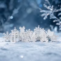 Ornement de Noël imprimé en 3D, sublimation, personnalisable, décoration d'arbre à imprimer