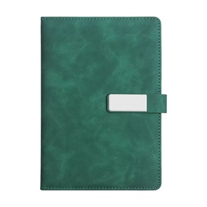IStapromo Gifts New Arrival Colorful Leather Business Notebook Elegant Penholder Meeting Notebook Portable Record Office - Product Image 1