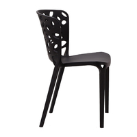 Chaise empilable en plastique Pp 3D, sauvage et libre, transparente, de Style salle de classe, pour enfants, Restaurant extérieur, bon marché