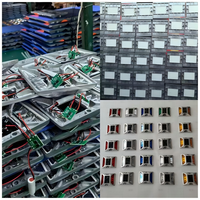 Borne de signalisation routière solaire bidirectionnelle à 6 LED, étanche IP68, pour allée (type œil de chat)