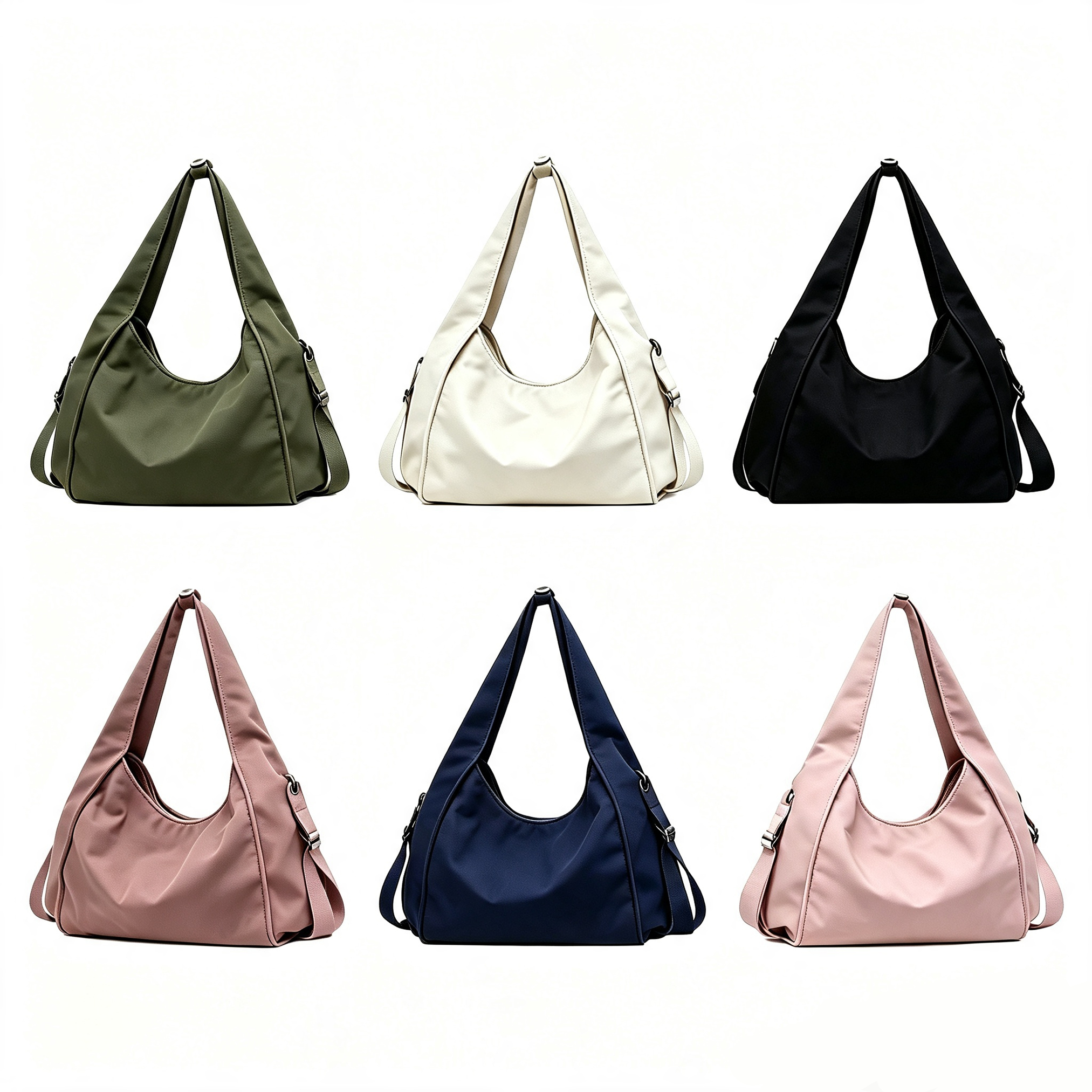 Japanese Large Capacity Nylon Canvas Shoulder Bag for Women