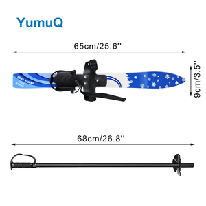 YumuQ Adulte Enfants Durable PE Noël Spa Pliant Poussoir Généreux Luges Pour Adultes Neige - Product Image 2