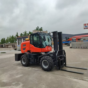 Chariots élévateurs d'occasion longcheng 3.5T Chariots élévateurs tout-terrain Générateurs diesel Chariot élévateur à haute efficacité Matériel de construction - Product Image 2