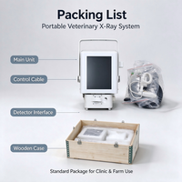 Appareil de radiographie vétérinaire portable 5,6 kW |   Radiographie pour petits animaux et équidés en clinique hospitalière et sur ferme, imagerie diagnostique animale