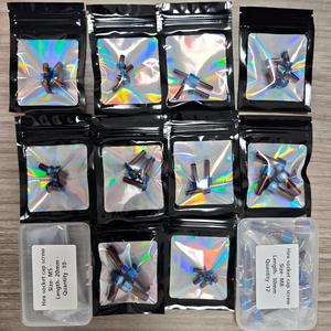 Bulloni esagonali a testa cilindrica in lega di titanio TC4 (Ti-6Al-4V) M5/M6/M8 modificati appositamente per Applicable/Surron/Yozma In10 - Product Image 1