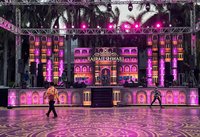 Sistema de armazón para eventos, armazón de iluminación de aluminio para uso en festivales de música al aire libre, estructura de armazón de iluminación de escenario