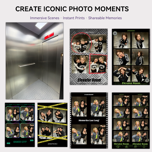 Cabina de Fotos con Elevador Metálico, Fotografía de Alta Angular e Impresora de Autoservicio para Negocios de Entretenimiento - Product Image 5