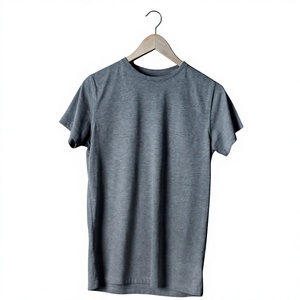 Nouveau design, T-shirt homme 100% coton biologique de haute qualité, coupe classique, 220 grammes, pour l'été, commande en gros, fabricant - Product Image 3
