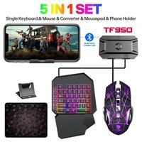 Ensemble clavier et souris-Kit de clavier à une main pour jeux CS, équipement de jeu