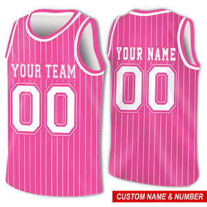 Maillot de basket-ball personnalisé pour les fans, nom et numéro d'équipe personnalisés, vêtements de sport pour l'esprit d'équipe, tenue pour le jour du match - Product Image 1