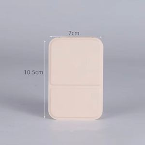 Portable Pocket Square Folding Eco-Friendly Makeup <b>Mirror</b> for Office Dormitory Travel Business Trip - Product Image 6
