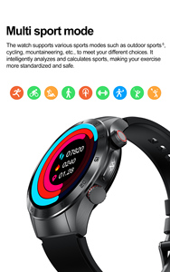 Montre connectée <span class=keywords><strong>de</strong></span> thérapie laser, tracker d'activité, bouton SOS, écran AMOLED, électrocardiogramme pour appels, acide urique, lipides sanguins - Product Image 5