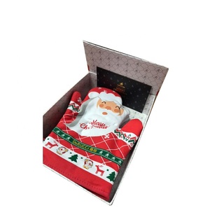 Boîte cadeau clapet de noël personnalisée, 50 pièces, pour les gants de crème, de course, de boîte à gants, emballage cadeau - Product Image 2