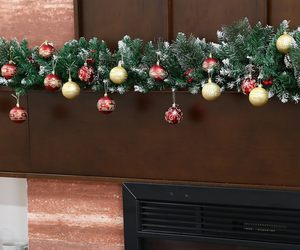 Boules de Noël en verre soufflé mat personnalisées OEM ODM avec perles et flocage, décorations de fête et de vacances, vente en gros - Product Image 5
