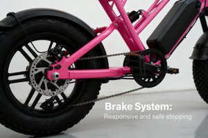 Bicicleta Eléctrica de 16 Pulgadas con Batería de Litio Extraíble de 36V 350W, Motor Trasero sin Escobillas, Conducción Cómoda, Compatible con Neumáticos Anchos Personalizados, G60mini Estilo Clásico - Product Image 3