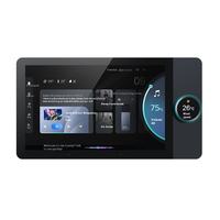 2025 Hot Q7 Smart Home Kits Sistemas Tuya Zigbee Gateway Panel de pantalla táctil Pared Central Music Center 2 zonas de música diferentes Caliente