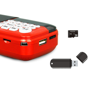 Portable Mini FM <b>Radio</b> BT Speaker Y22 Digital Number Key Display 1200mAh <b>Rechargeable</b> Battery TF USB Recording Alarm Clock - Product Image 3