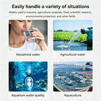 Stylo testeur de qualité de l'eau 8-en-1 XS-MF-X81 – Détecteur numérique portable TDS/EC/pH/chlore/S.G./sel pour analyse de l'eau domestique