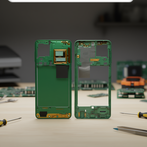 Scocca Posteriore Verde di Ricambio per Samsung Galaxy A22 4G - Product Image 3