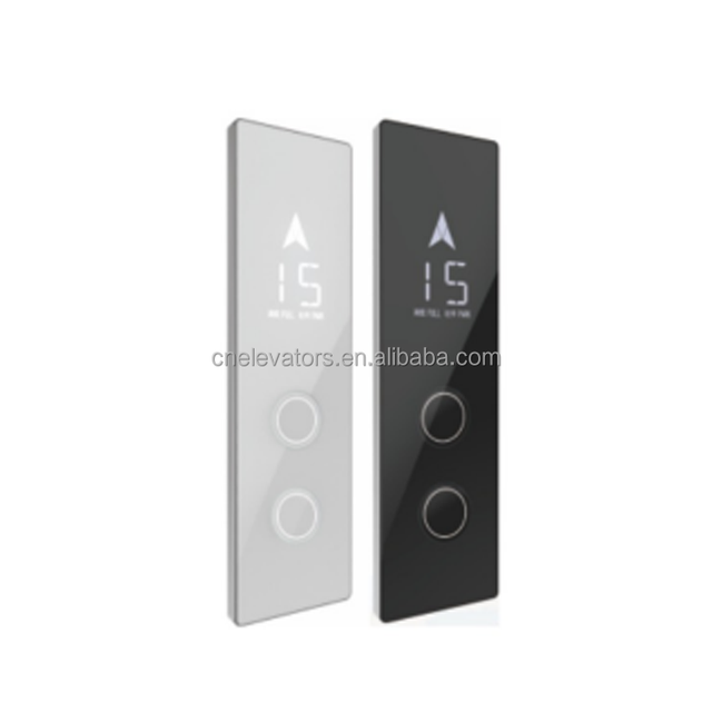 Modern Design Elevator LOP No Bottom Box Lift Landing Operating Panel with Touch Button for Hotel