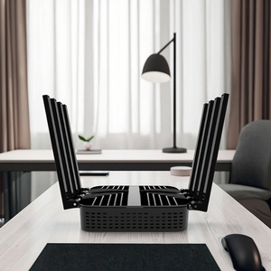 Công nghiệp wifi7 Tri ban nhạc DDR4 1GB Quad Core CPU SFP 19000Mbps 2.4GHz 5.8Ghz 6Ghz 4G 5G Wifi Router với đa khe cắm thẻ Sim - Product Image 3